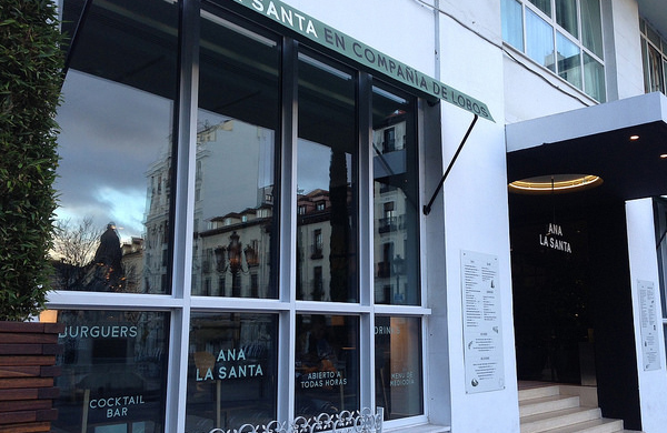 Restaurante Ana la Santa en Madrid