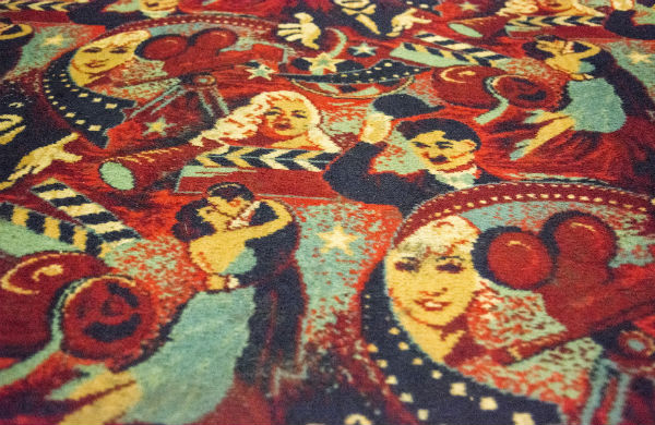 The carpet in The Strand