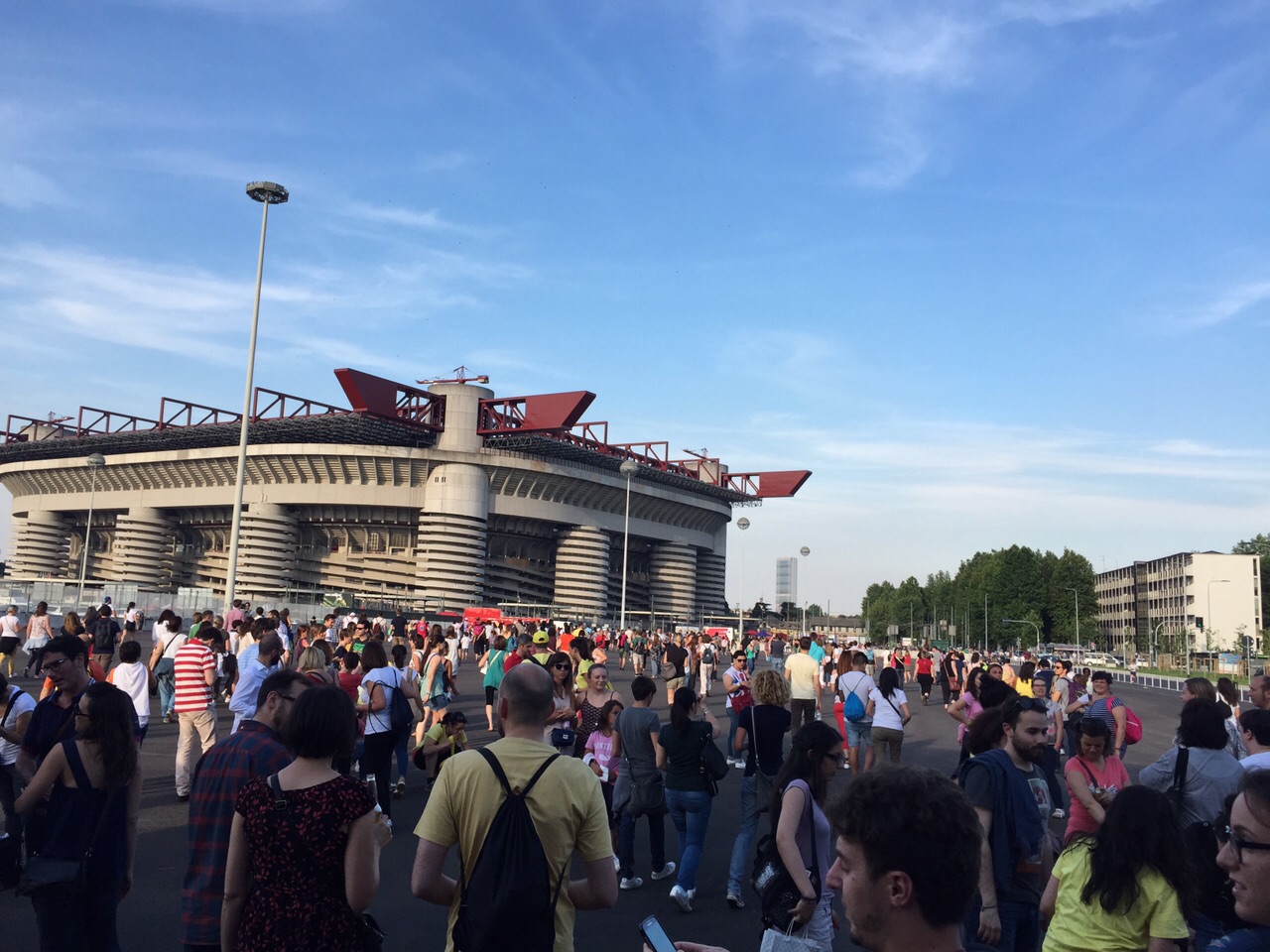 Lo stadio San Siro di Milano
