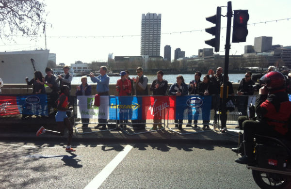 London Marathon spectators