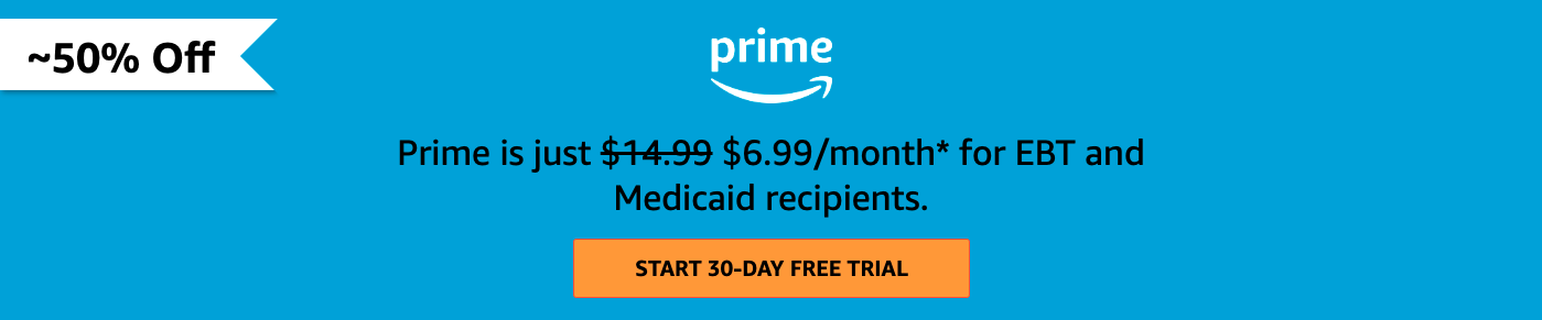 Prime Membership Offers: 50% Off + 1 Month Free Trial