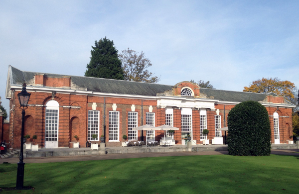 The Orangery in Kensington Palace Gardens