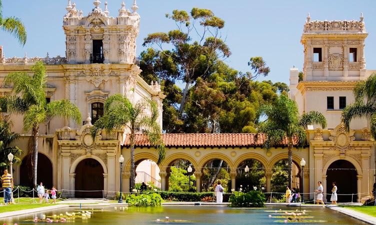 are dogs allowed in balboa park museums