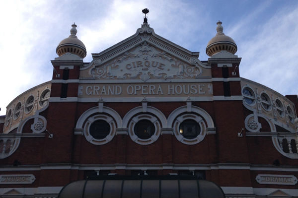 The roof of Belfast's Grand Opear House