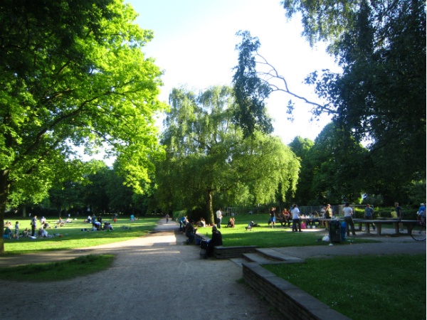 Fischers Park in Hamburg