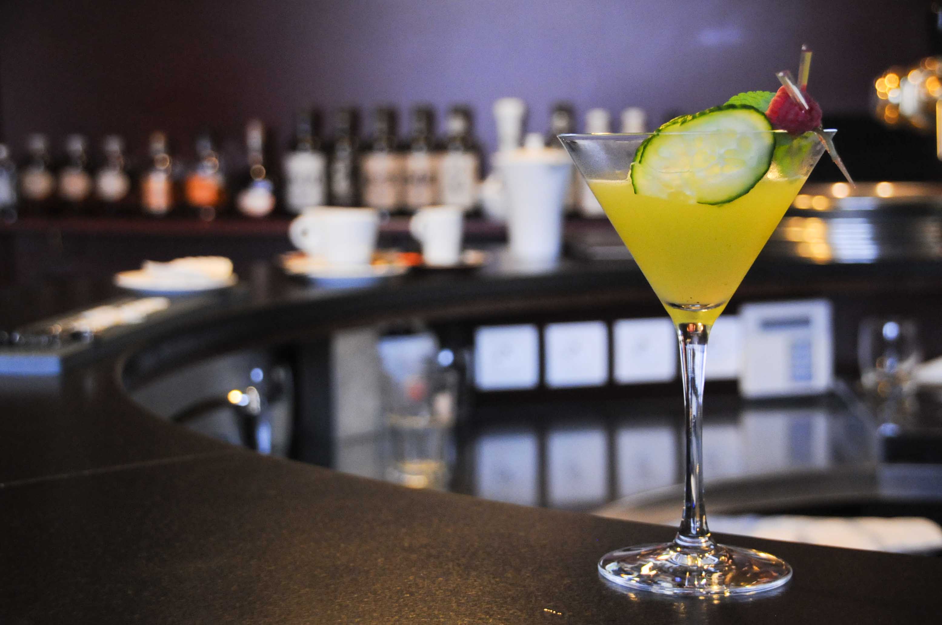 Un
endroit chic pour des Cocktails de folie