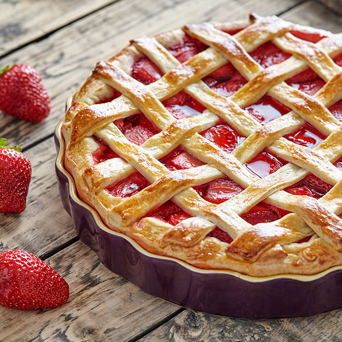 strawberry pie