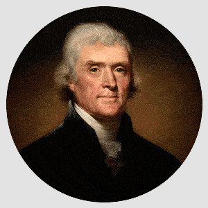 15 Inspiring Presidential Quotes for Small Business Owners: Portrait of Thomas Jefferson