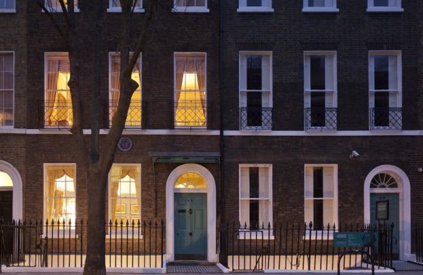 Exterior of the Charles Dickens Museum