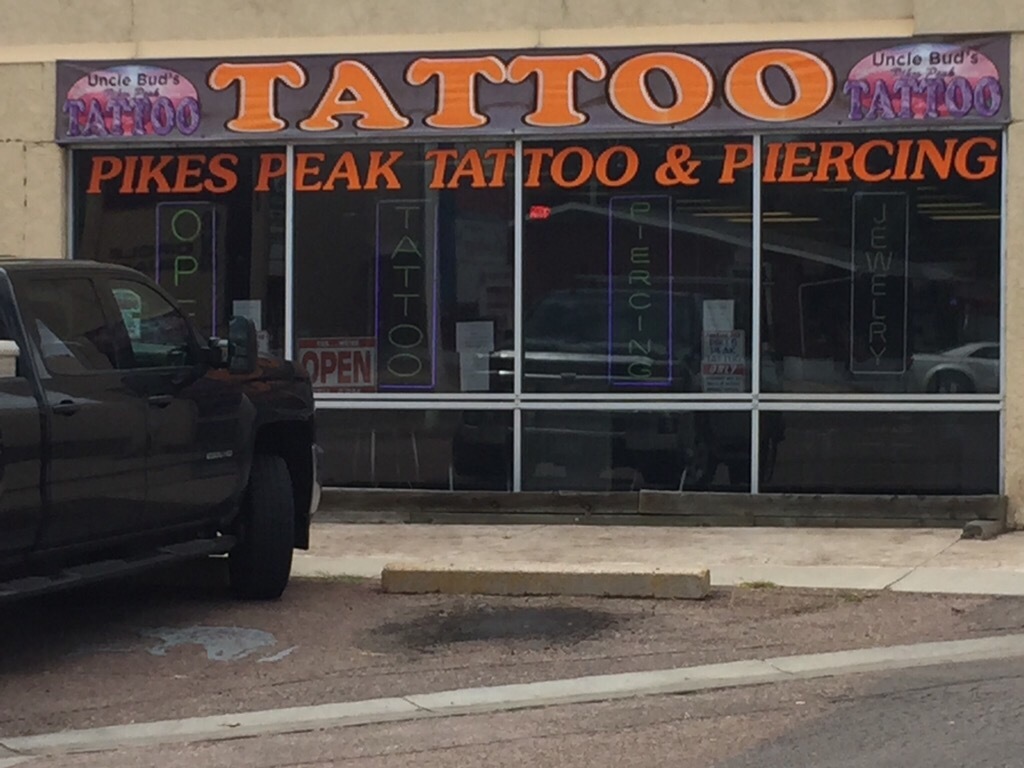Uncle Bud's Pikes Peak Tattoo Colorado Springs, CO Groupon