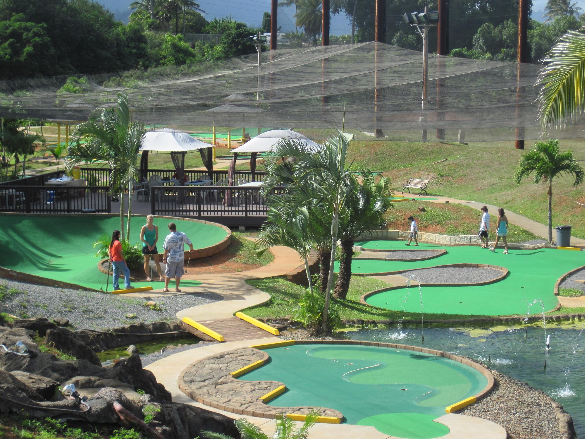 Bay View MiniPutt and Zipline, 45285 Kaneohe Bay Dr., Kaneohe, HI