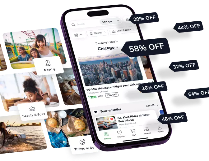 Groupon Logo and App