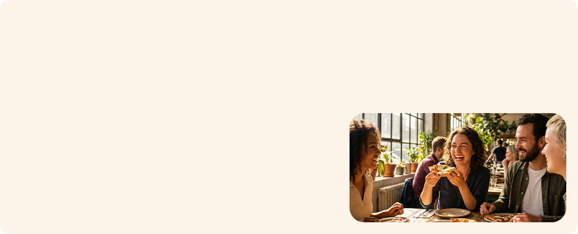 Uit eten voor minder