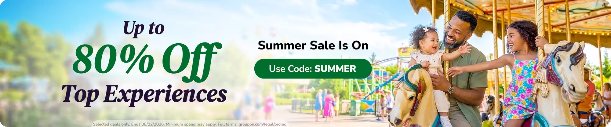 Summer Sale Deals on Things to Do & Spas | Groupon