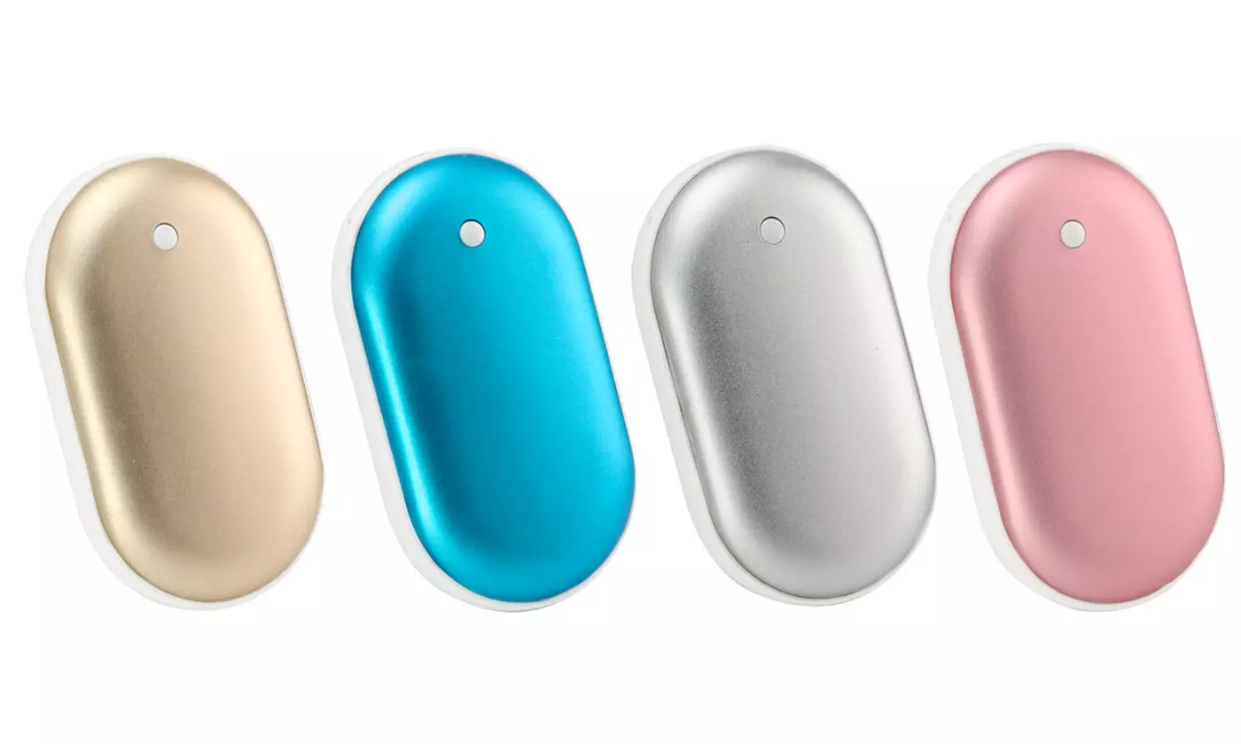 5000mAh Reusable Electric Pocket USB Hand Warmers Power Bank
