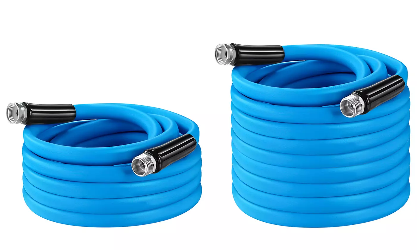NewHome 5/8" Heavy Duty Kink-Free Flexible Garden Water Hose - 25FT/50FT
