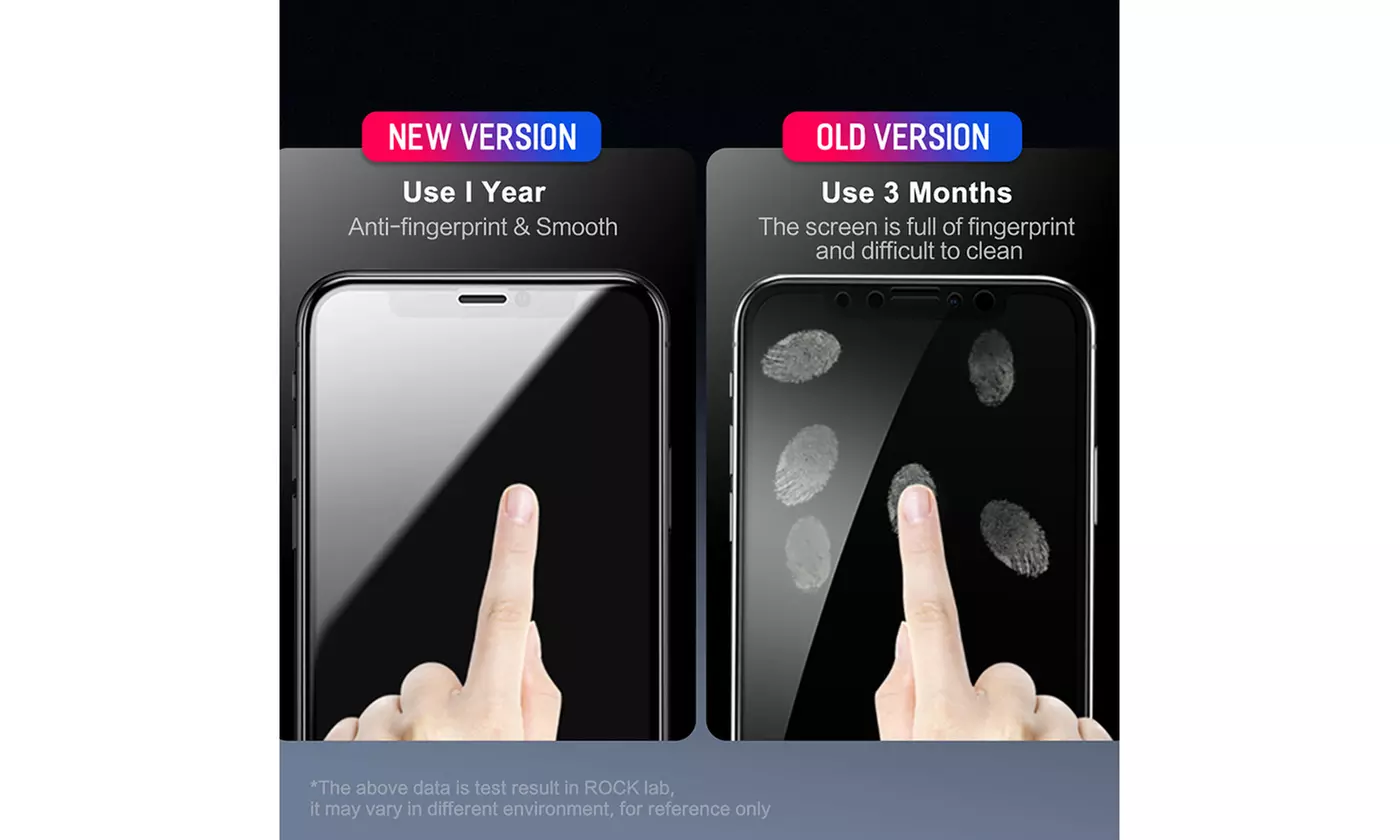 Tempered Glass 9H 6D Film Screen Protector For IPhone Xs Max XR - Primary Image
