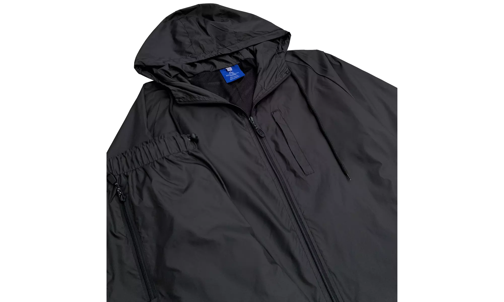 Men's 2-Piece light weight Windbreaker Suit Sauna GYM Set with Mesh Lining 