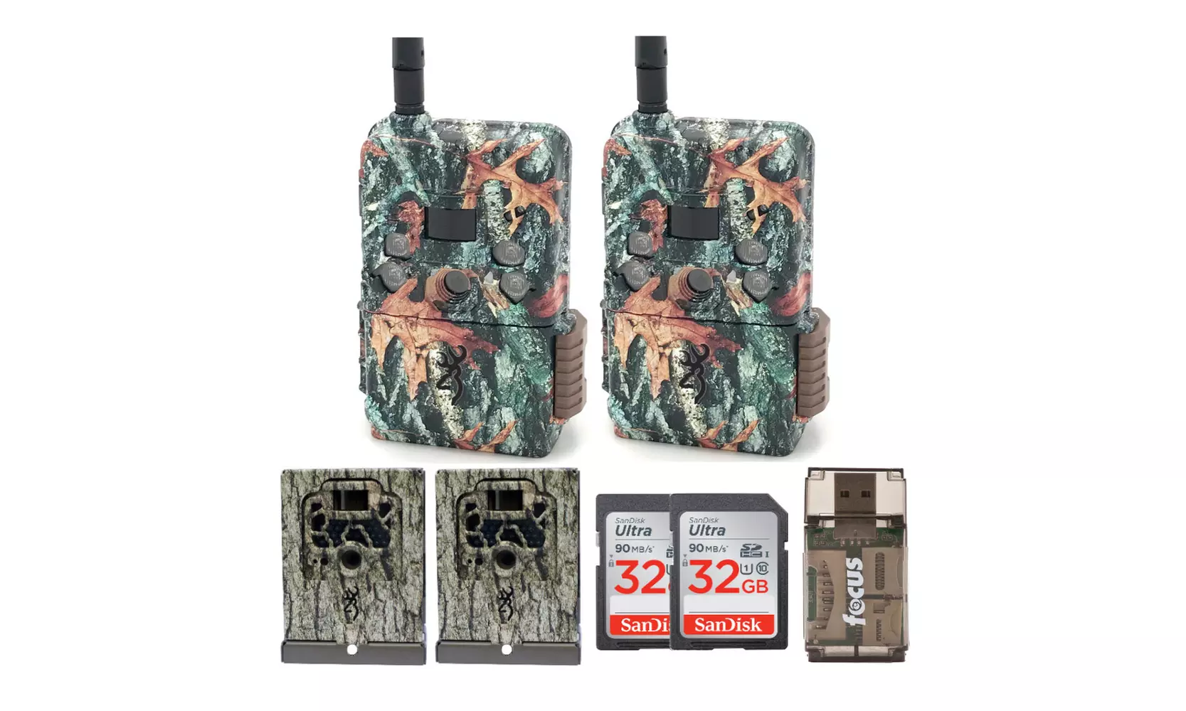 Browning Trail Camera Defender Cellular Trail Camera (AT&T, 2Pk) Security Bundle - Primary Image
