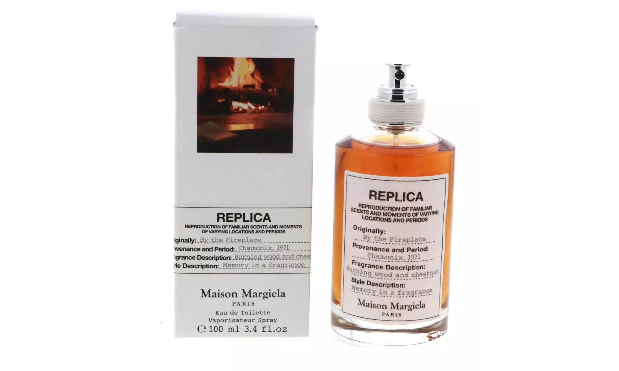 Maison Margiela Replica By The Fireplace Eau De Toilette, 3.4 Fl. Oz. - Primary Image