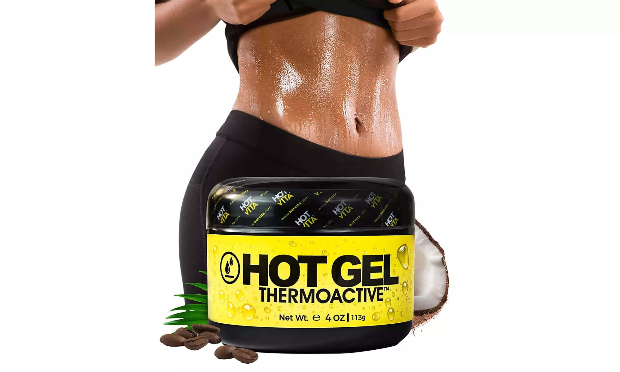 Hot Vita Hot Gel ThermoActive, Workout Enhancer Sweat Cream, 4 oz - Primary Image