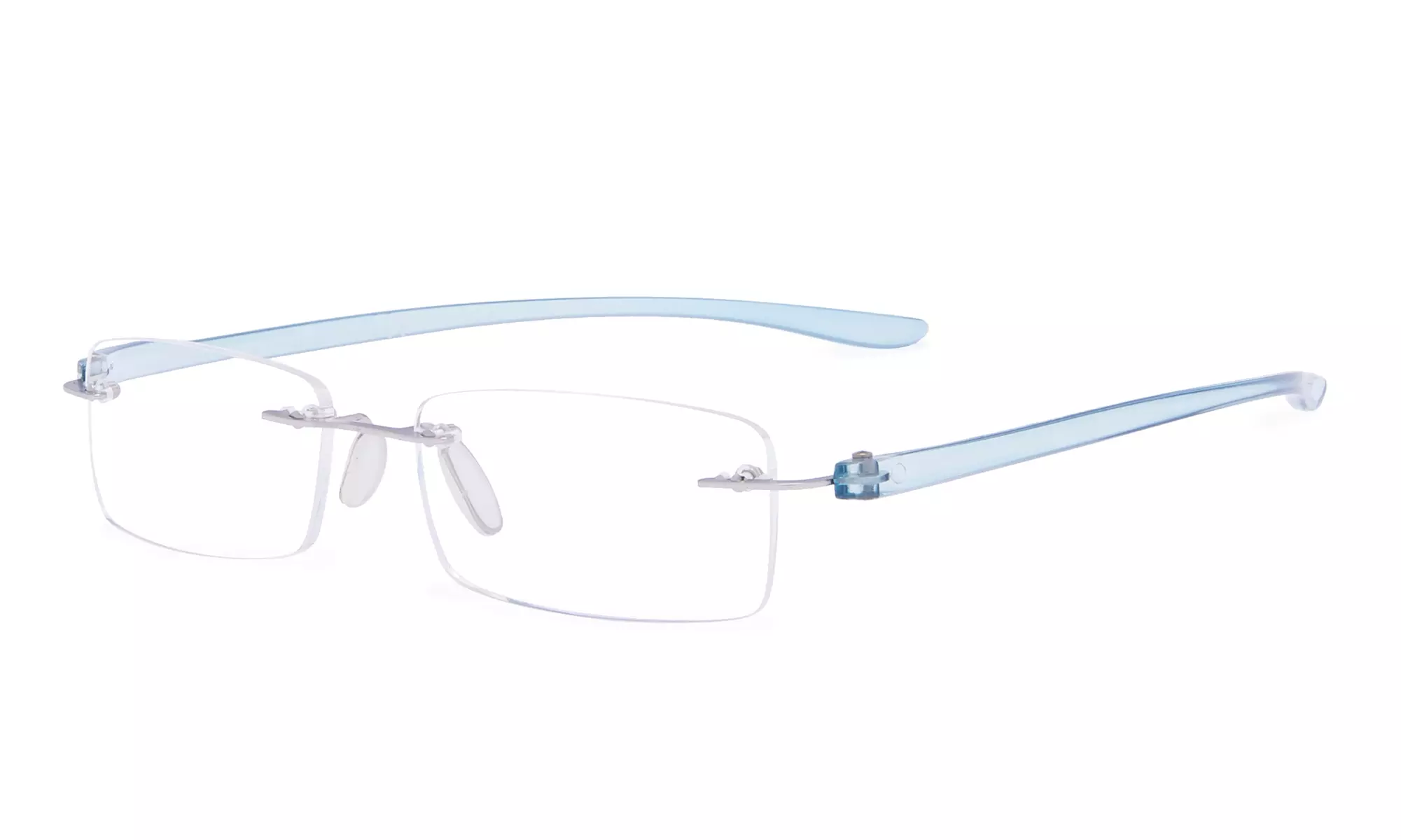Eyekepper Reading Glasses Small Lenses Rimless Readers - Primary Image
