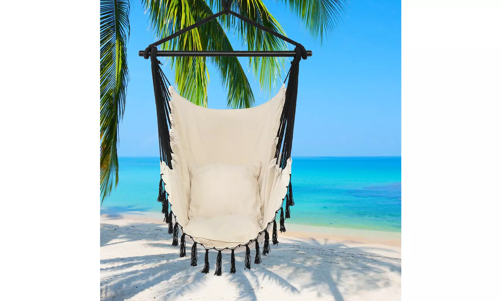 Hanging Hammock Chair Large Swing Chair - Primary Image