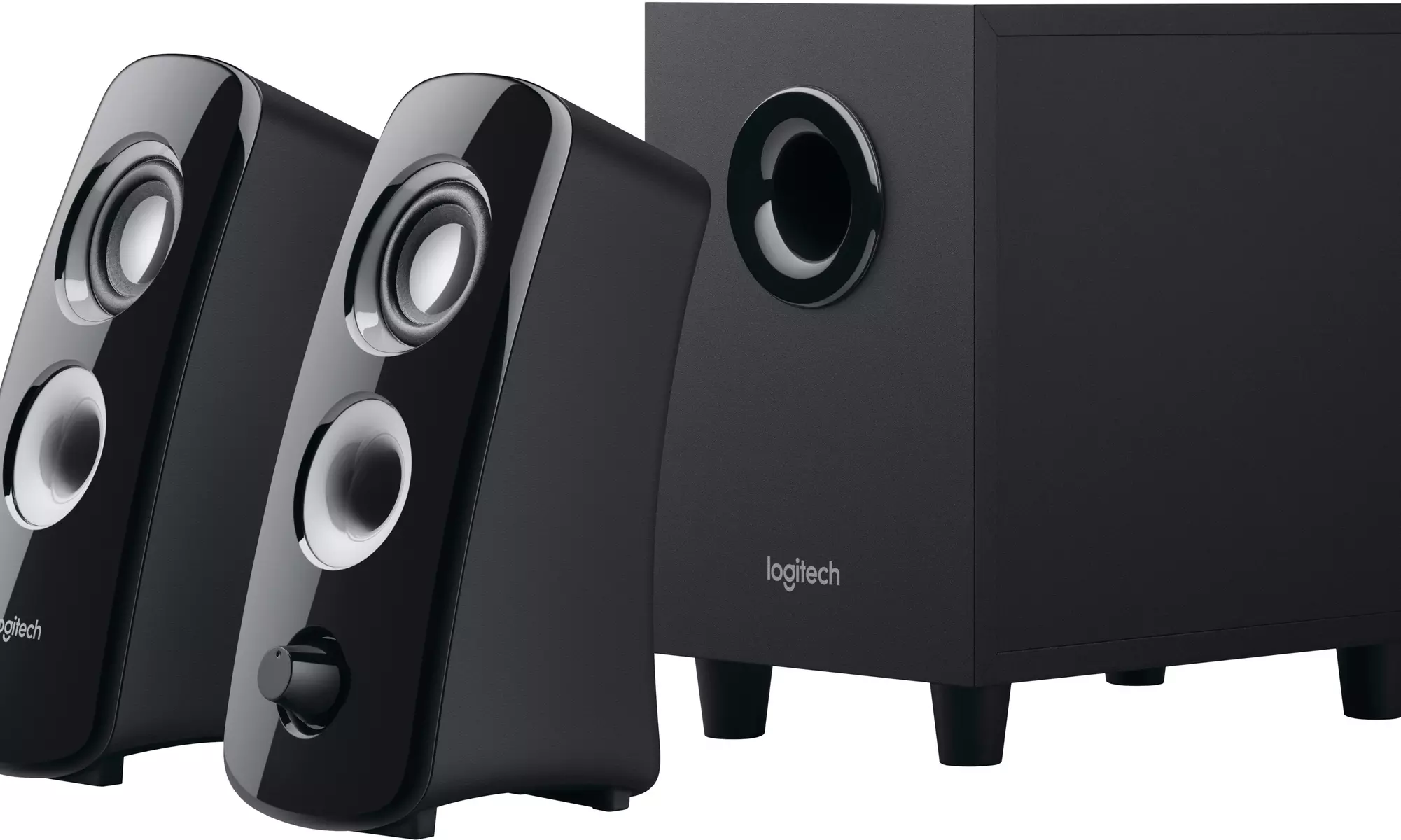 Logitech - Z323 Speaker System - Black - Second Medium