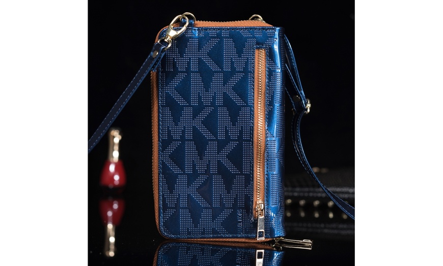 Image 26: Michael Kors Leather Crossbody