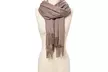 Oussum Pashmina Cashmere Scarf Scarves Wrap Solid Soft Silk Neck Scarf for Women - Second Medium