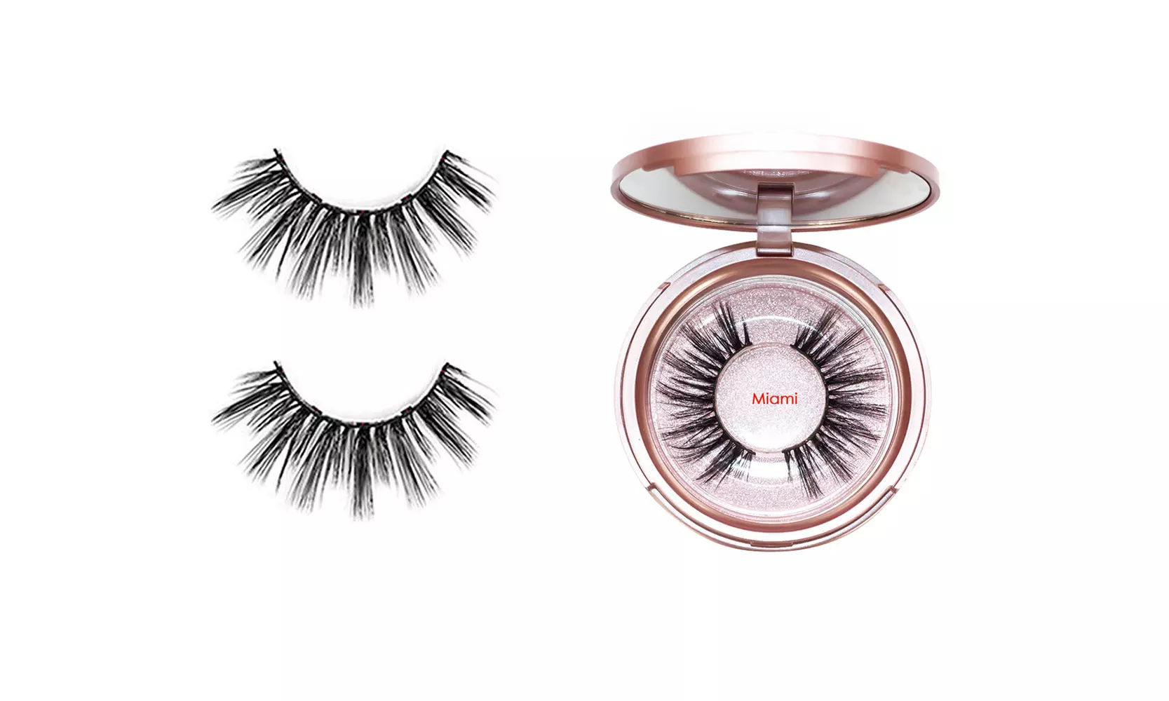 Magnetic Eyeliner with 3D Magnetic Eyelashes & Tweezers Waterproof Kit - Primary Image