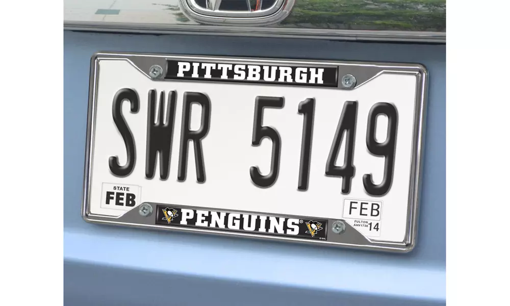 Fanmats NHL License Plate Frame - Primary Image