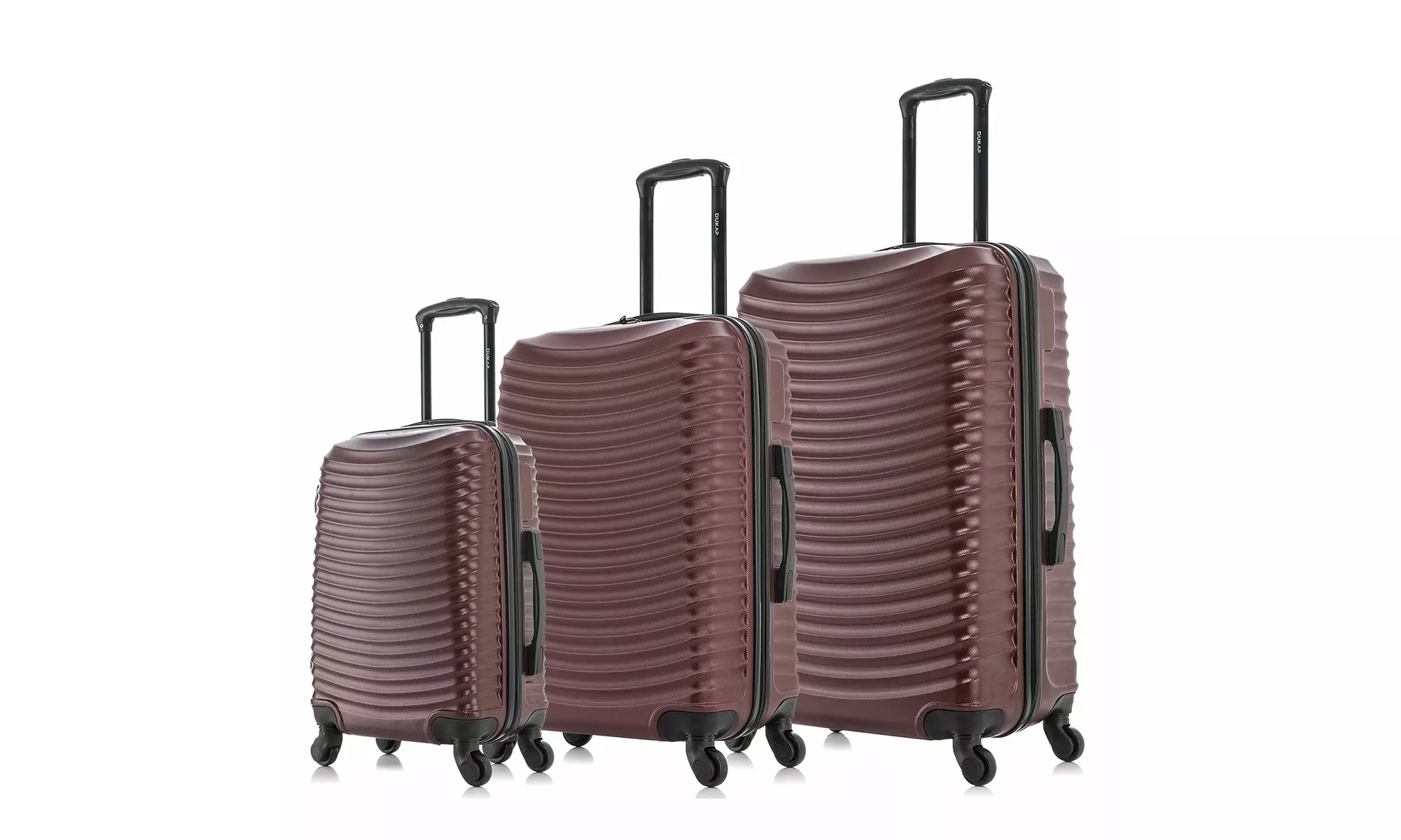 DUKAP Adly Lightweight Hardside Spinner 3 Piece Luggage Set 20"/24"/28" - Primary Image