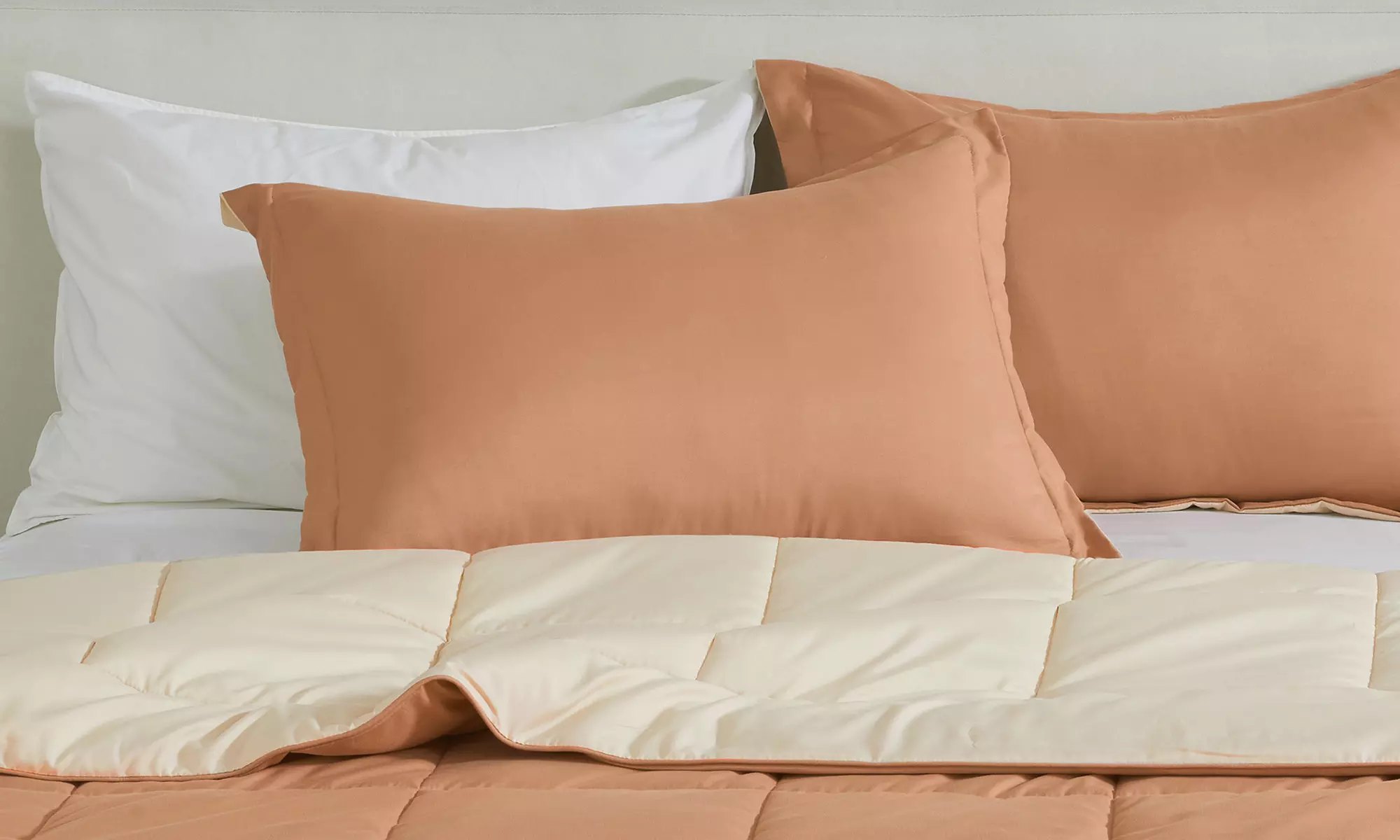 FreshFolds Reversible Down Alternative Comforter Set 