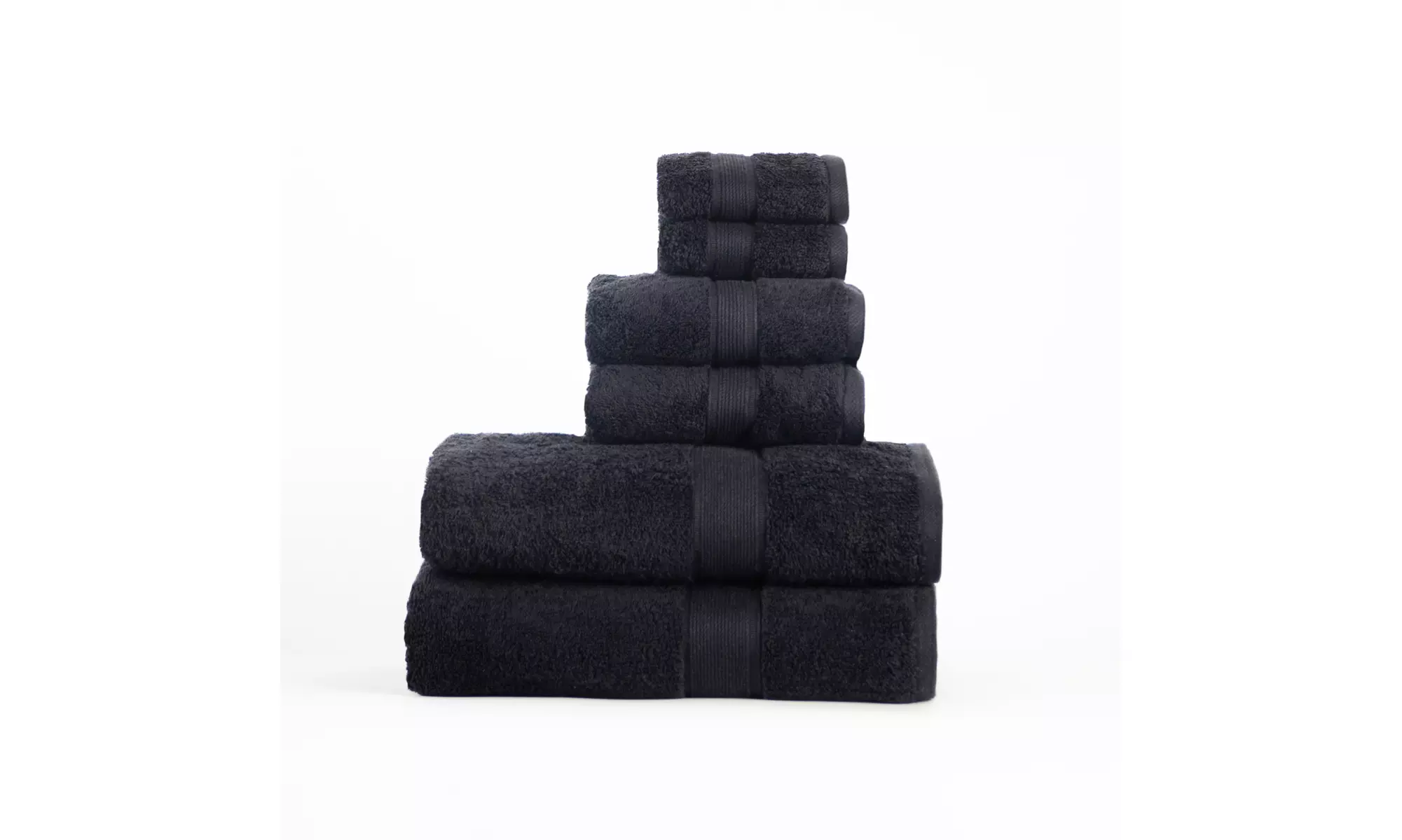 Superior Solid Organic Cotton 6-Piece Towel Set - Primary Image