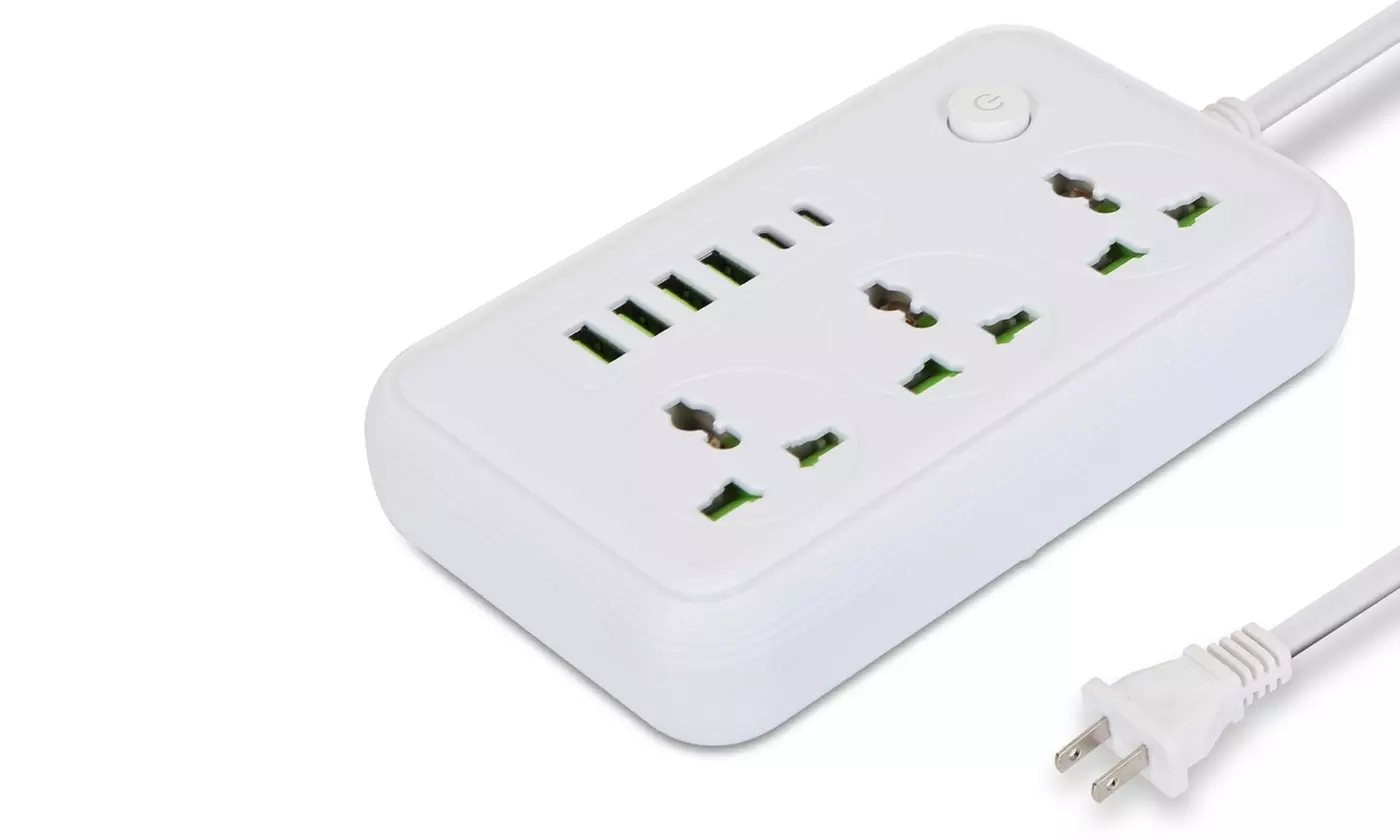 iMounTEK 2500W Power Strip with AC Outlets and USB A/C Ports (Multi-Options)