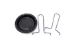 Tuscom Chicken  Holder Rack Grill Stand Roasting  BBQ Rib Non Stick Carbon Steel - Second Medium
