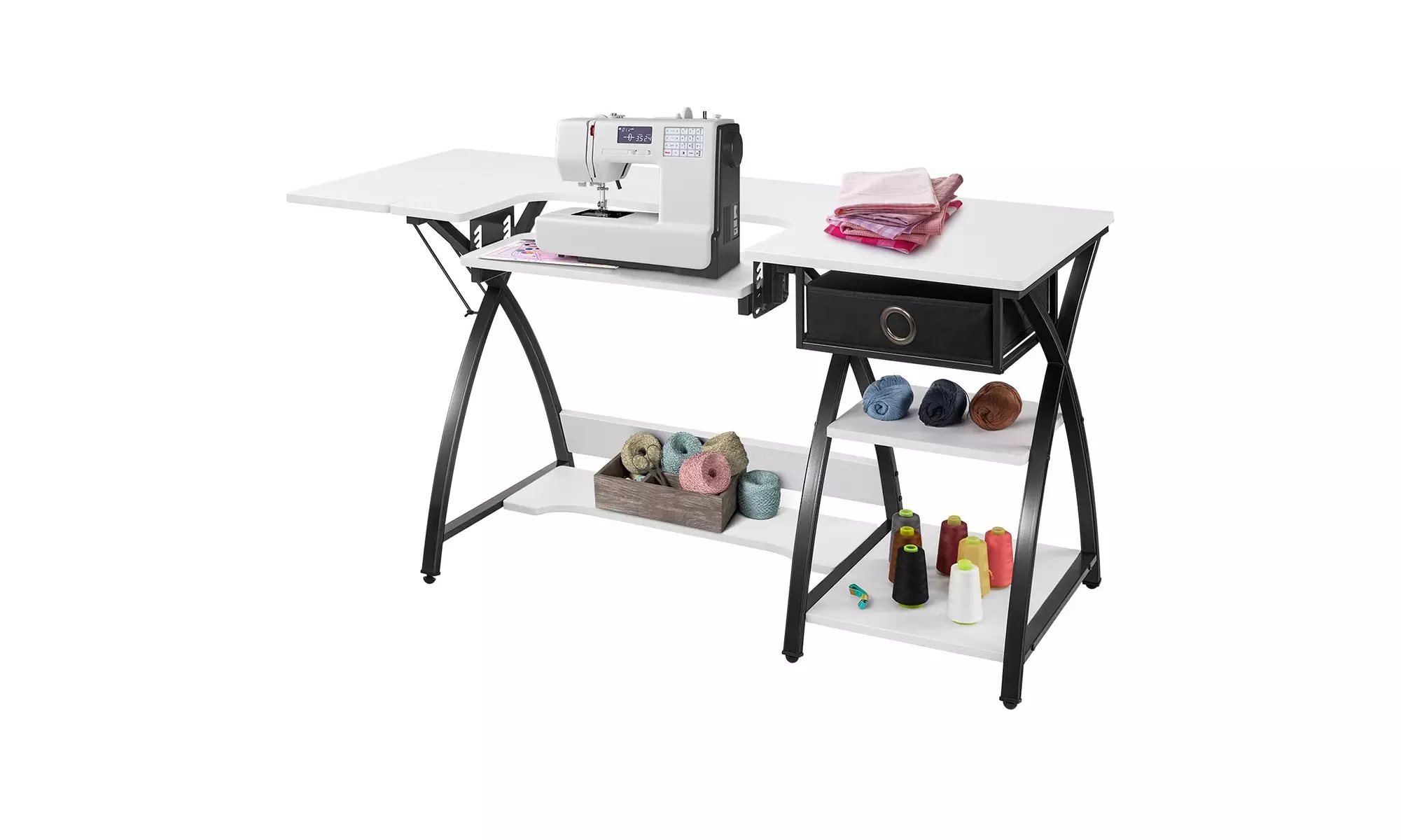 Sewing Table with Sewing Machine Platform - Primary Image