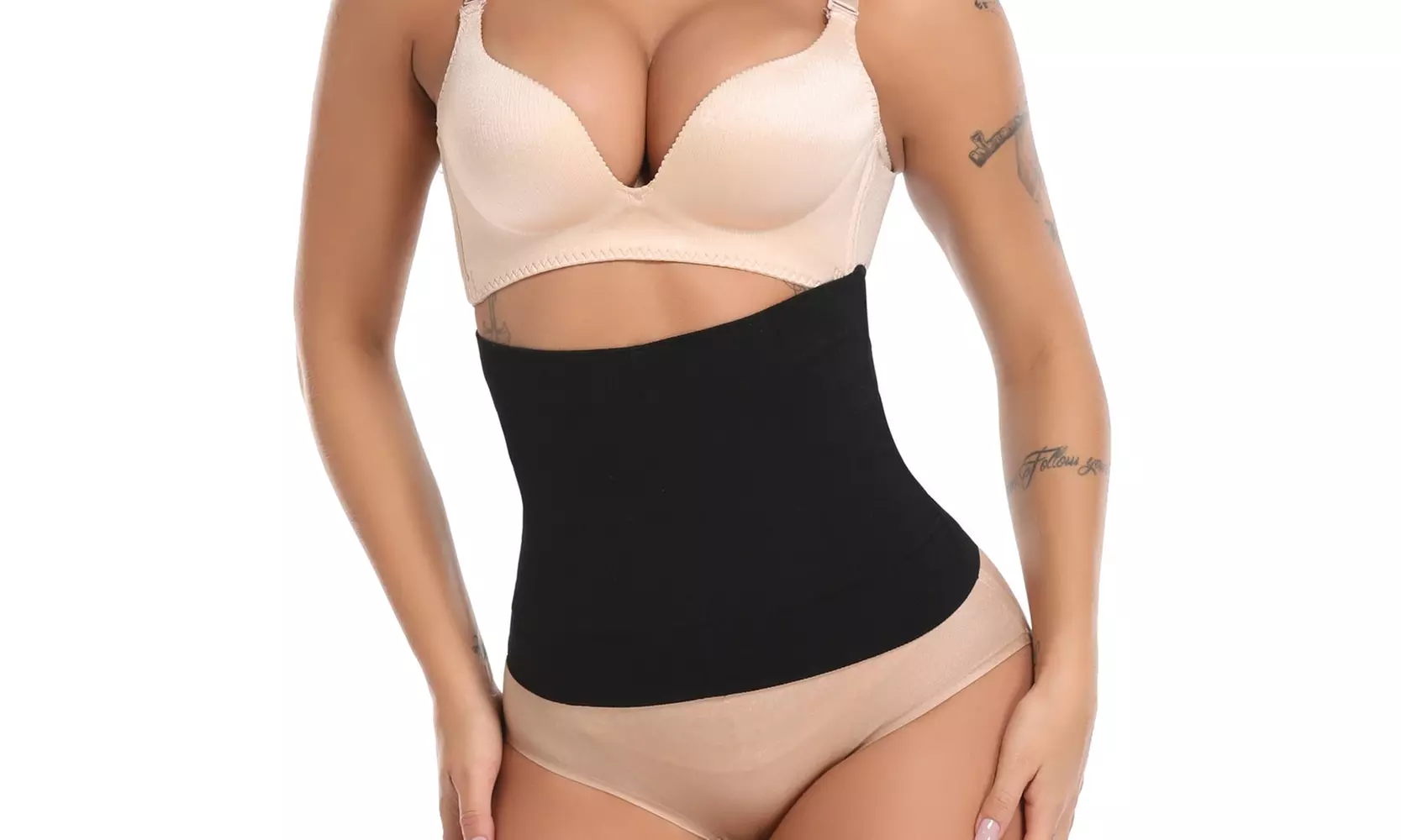 Tummy Control Steel Bones Seamless Shapewear - Primary Image
