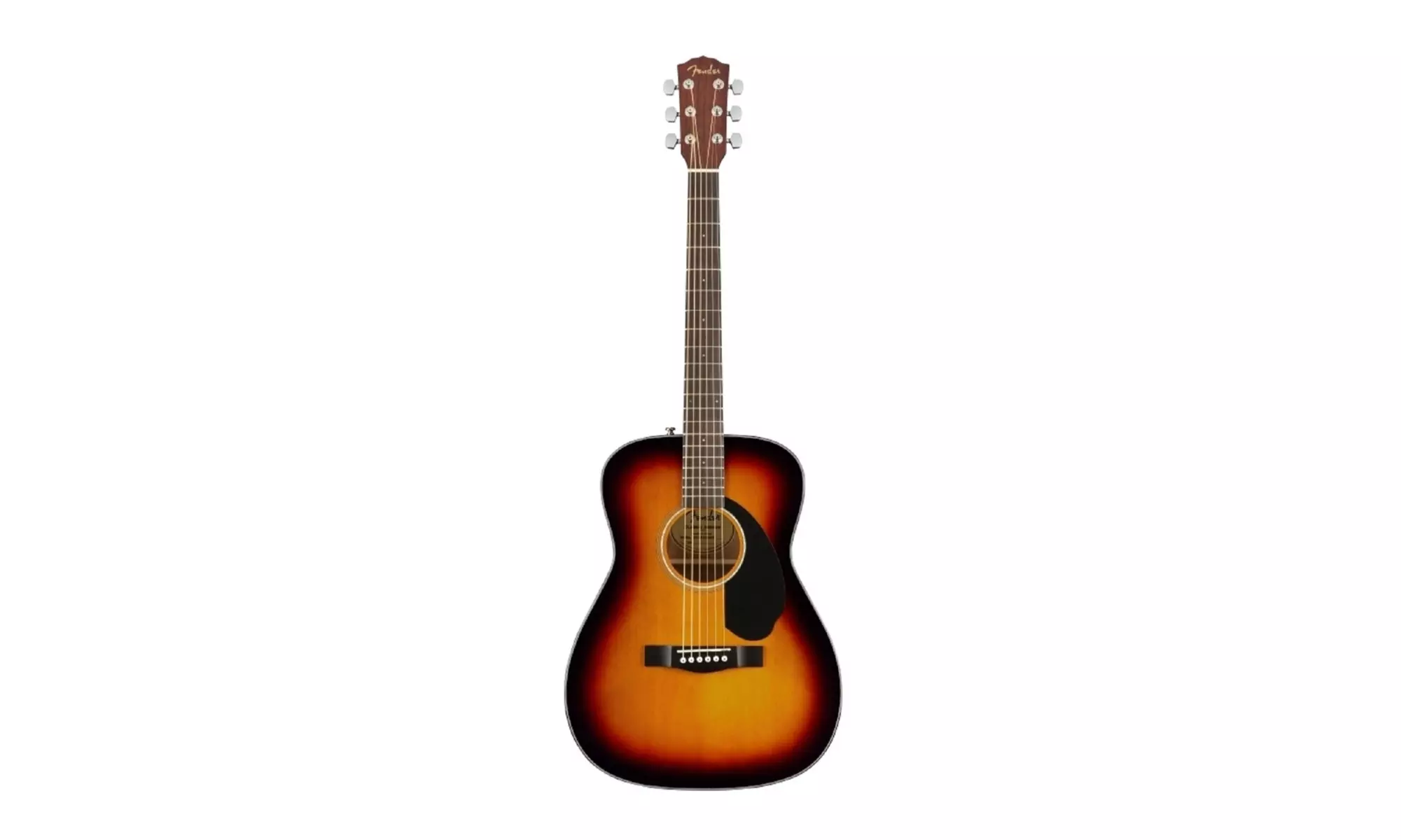 Fender CC-60S Concert 6-String Acoustic Guitar (3-Color Sunburst) - Primary Image