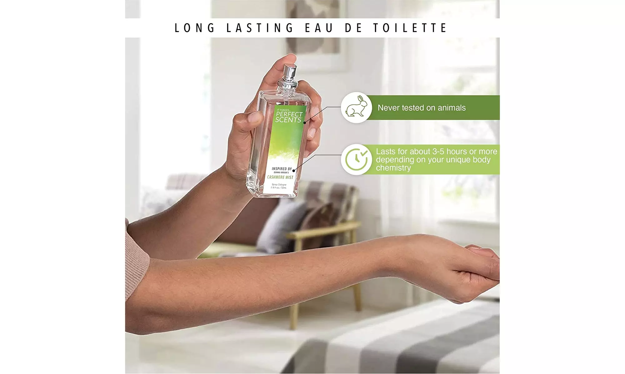 Perfect Scents Fragrances Inspired by Donna Karan's Cashmere Mist  - Second Medium