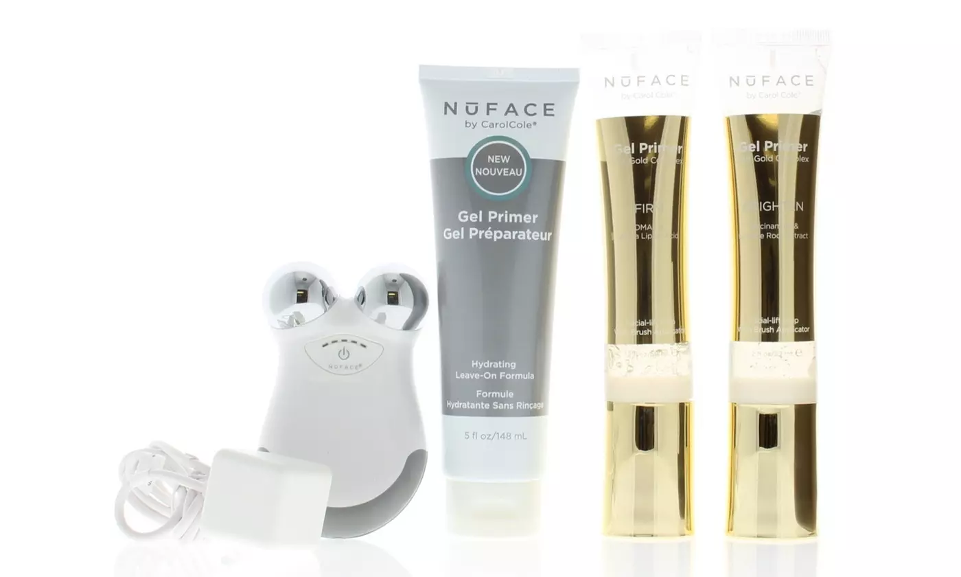NuFACE hydrating, firming, or brighten gel primer or Facial Toning Device