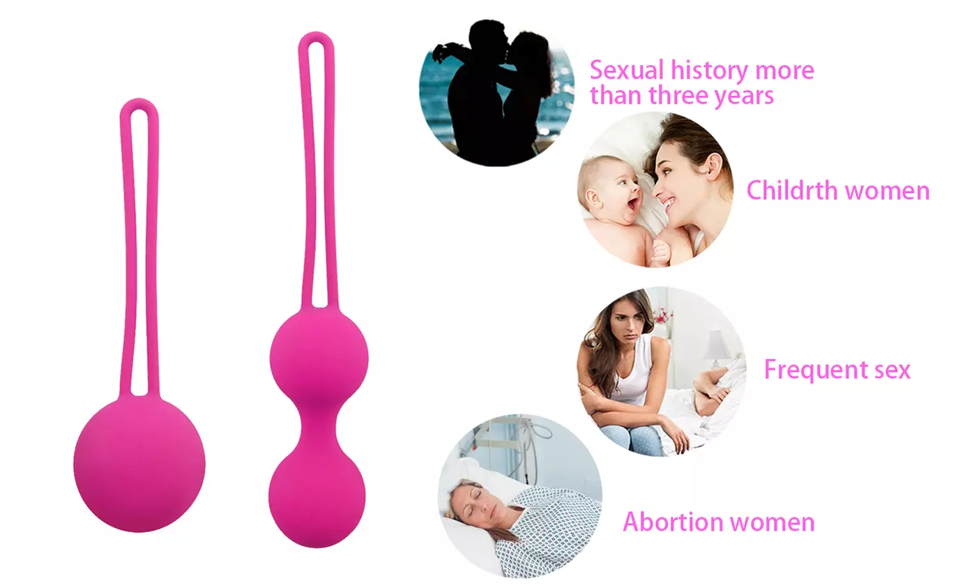 Safe Silicone Smart Kegel Ball Tighten Exercise Machine Vibrator