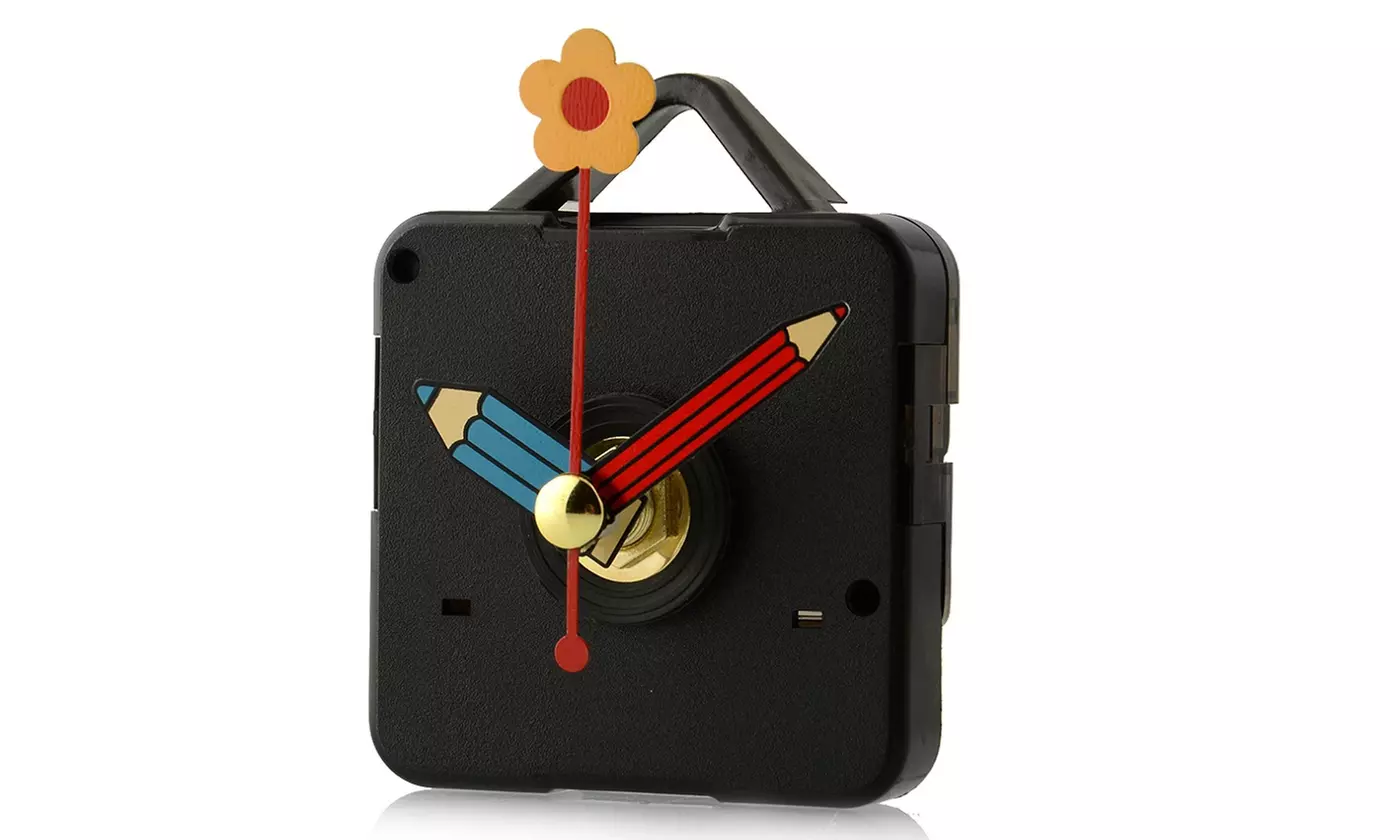 Movement Mechanism Pencil Hands DIY Room Quartz Wall Clock - Primary Image