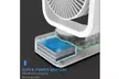 2019 Mini Cordless Tower Fan USB Desk Fan with Dual Air Circulation System - Second Medium