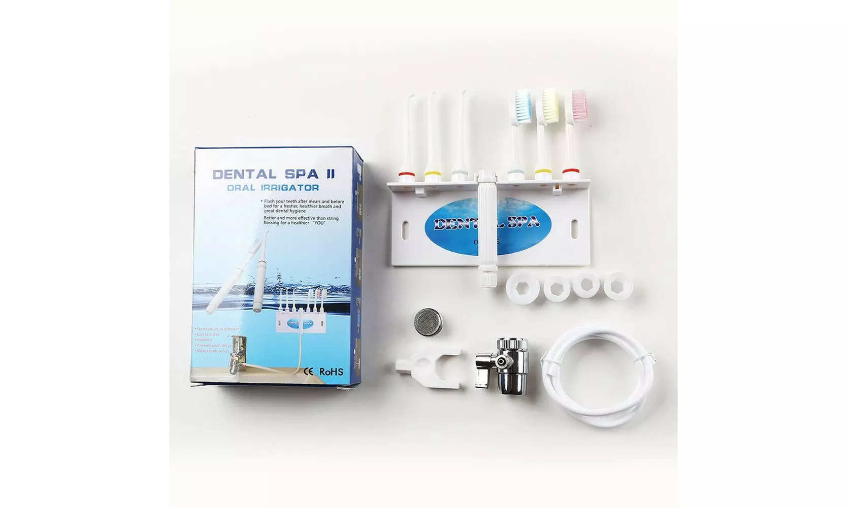 Dental SPA Water Jet Oral Irrigator Flosser Tooth Care Whiten Cleaner Set TM US - Second Medium