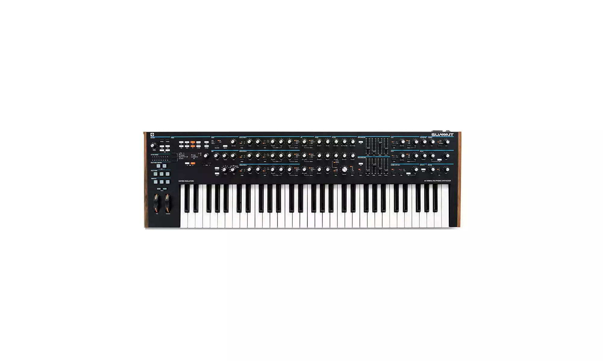 Novation Summit Two-Part 16-Voice 61-Key Polyphonic Synthesizer - Primary Image