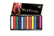 US 12-24 Color Set Temporary Hair Chalk Set Washable Color One-time Dye Kid Safe - Second Medium