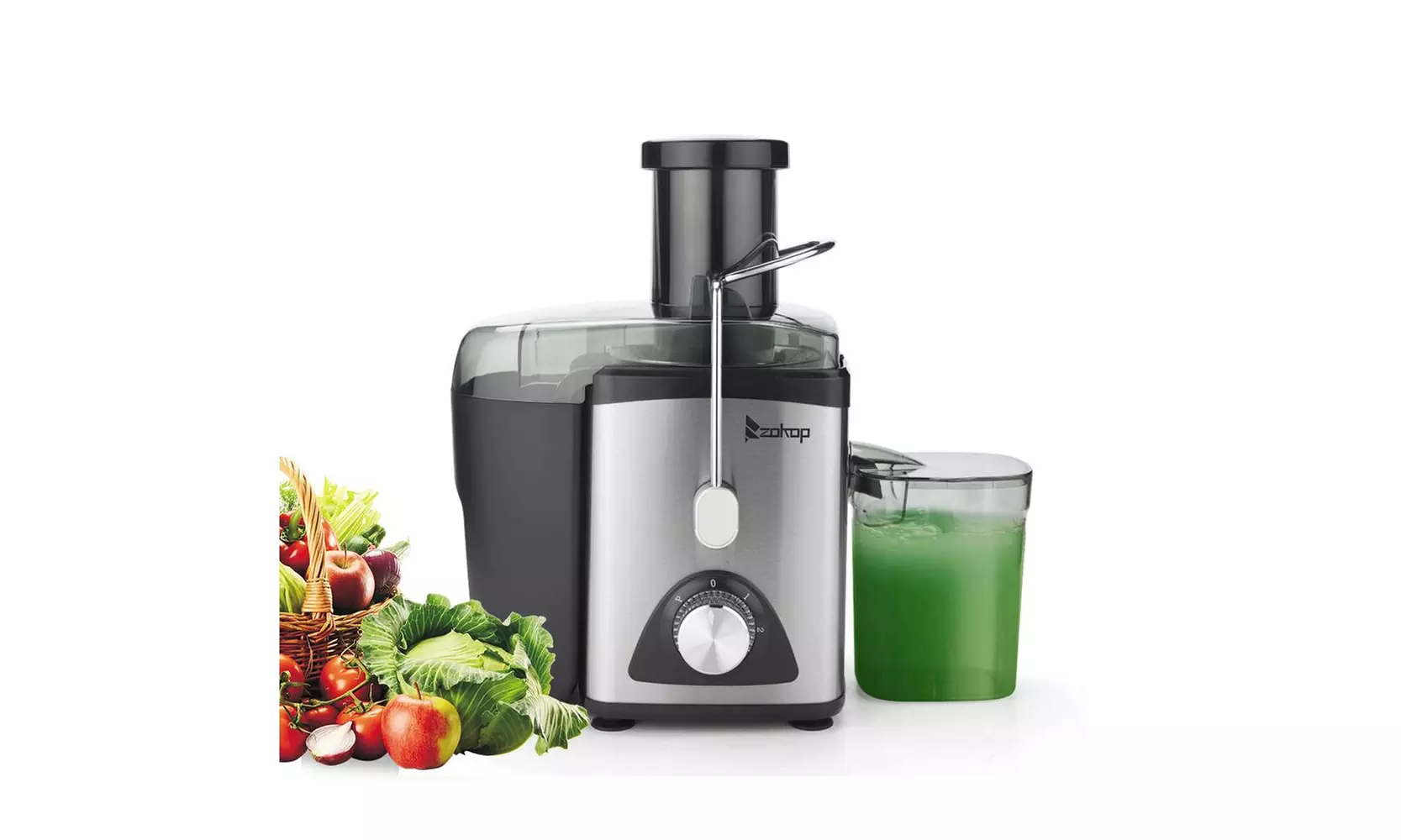 Juicer Machines Free Compact Fruits & Vegetables Juicer - Primary Image