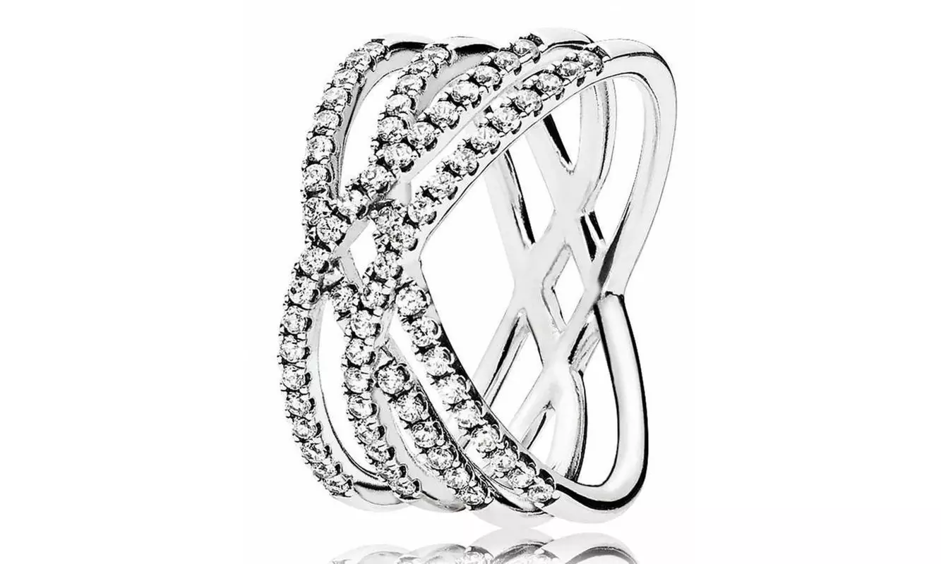 PANDORA Cosmic Lines Ring Size 64 - 196401CZ-64 - Primary Image